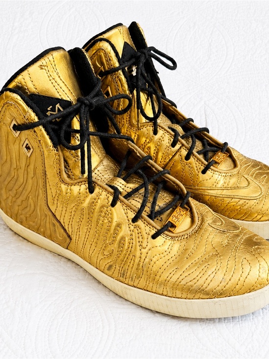 Nike Other - Nike LeBron 11 NSW Lifestyle QS BHM Metallic Gold Sneakers Mens Size 11 64939670